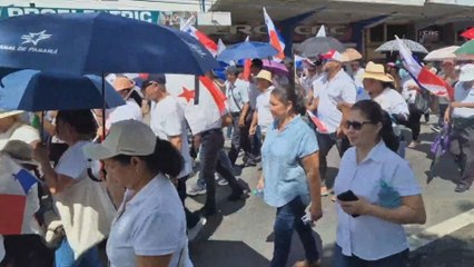 Marchas el 1 de mayo en David