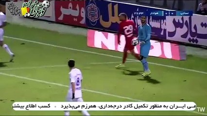خلاصه بازی نساجی و هوادار