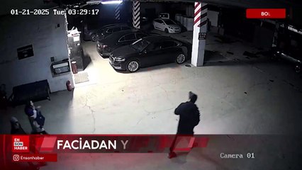Kartalkaya’da can pazarı sırasında araç kurtardılar