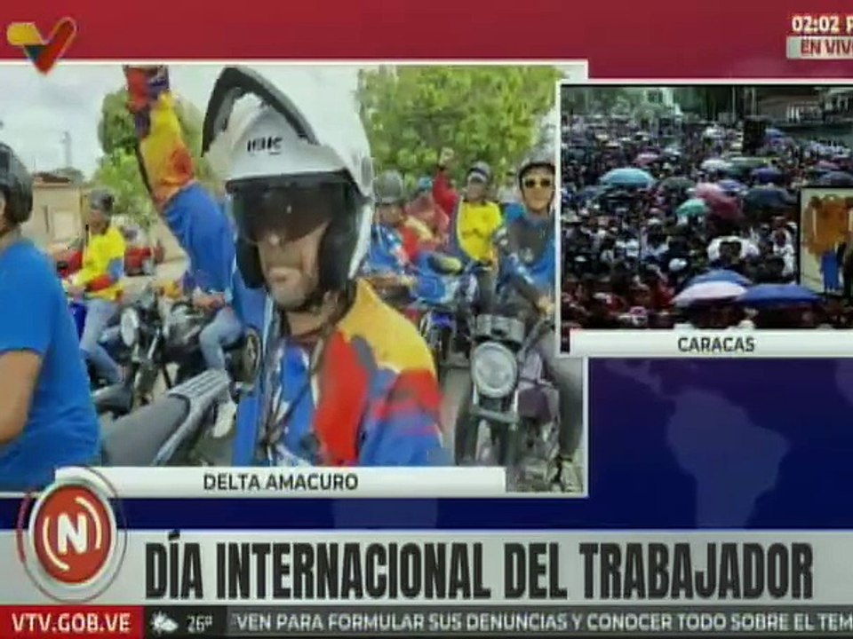 Delta Amacuro | Sector transporte inicia caravana en celebración al Día Internacional del Trabajador