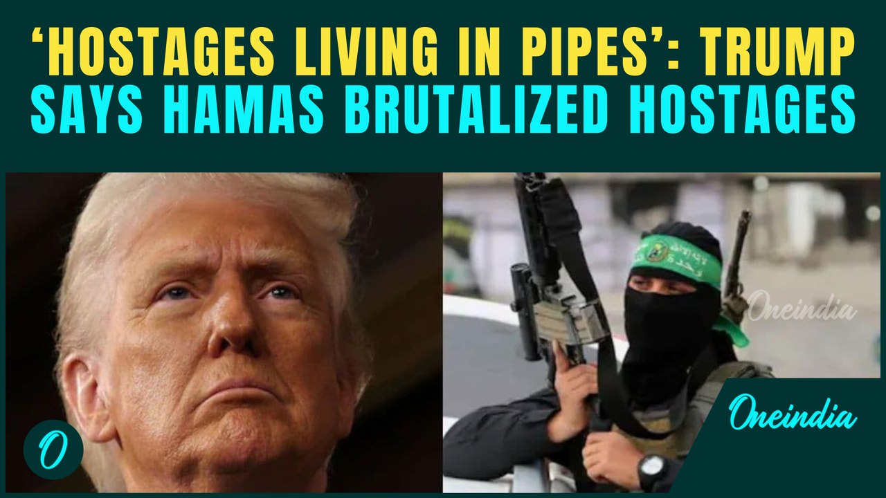 ‘Hamas Smacked the Hostages’: Trump’s SHOCKING Reveal on Hostage Conditions; ‘Hamas Are Bad…’