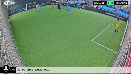 But de Tony B - Galactiques