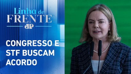 Gleisi Hoffmann: “Governo não irá se opor à proposta alternativa do PL da Anistia” | LINHA DE FRENTE