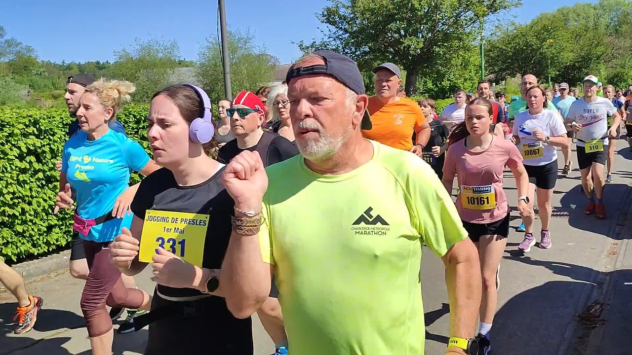 Le jogging de Presles