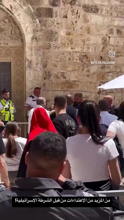 Jérusalem : des chrétiens empêchés d’accéder au Saint-Sépulcre lors du Samedi saint