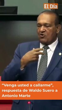 “Venga usted a callarme”, respuesta de Waldo Suero a Antonio Marte