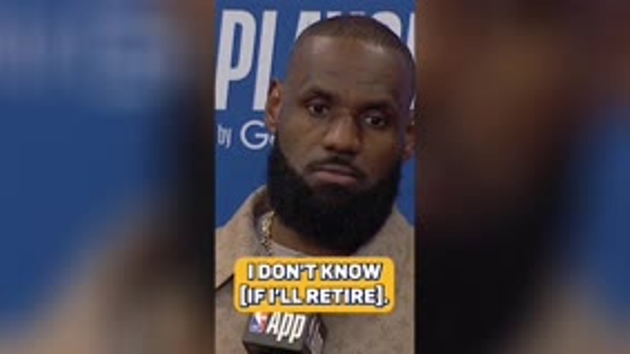 LeBron James to RETIRE after Lakers elimination?