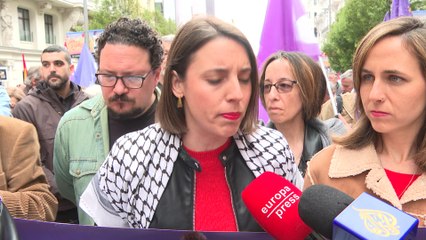 Irene Montero carga contra el Gobierno y le implora "ponerse a trabajar"