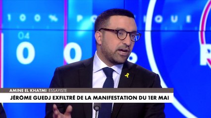 Amine El Khatmi revient sur l'exfiltration de Jérôme Guedj lors de la manifestation du 1er-Mai