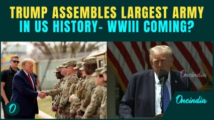 Trump's BIG Hint On World War 3? U.S President Boasts Of Maximum Recruits Within Days