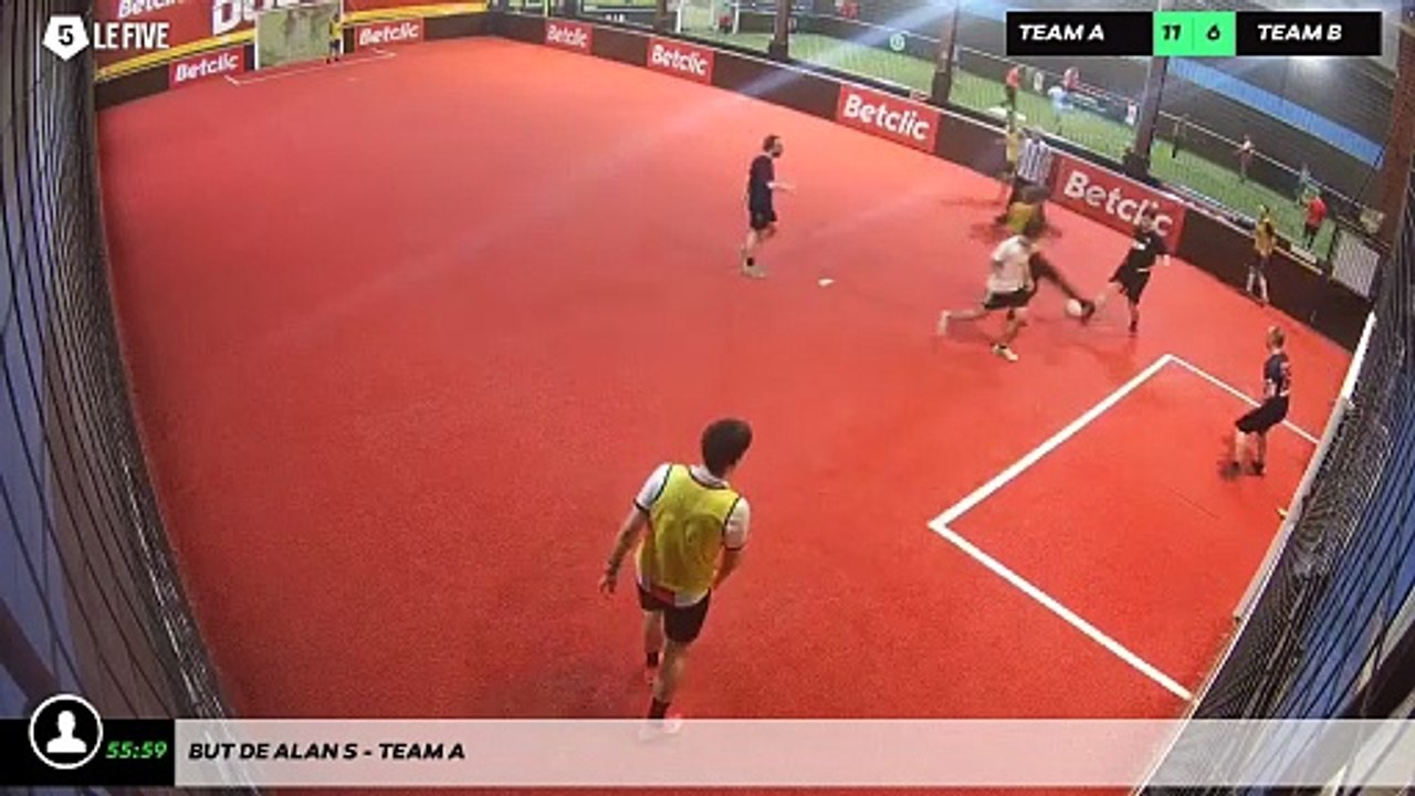 But de Alan S - Team A