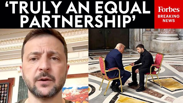 Ukrainian President Volodymyr Zelensky Promotes US-Ukraine Rare Earths Minerals Deal