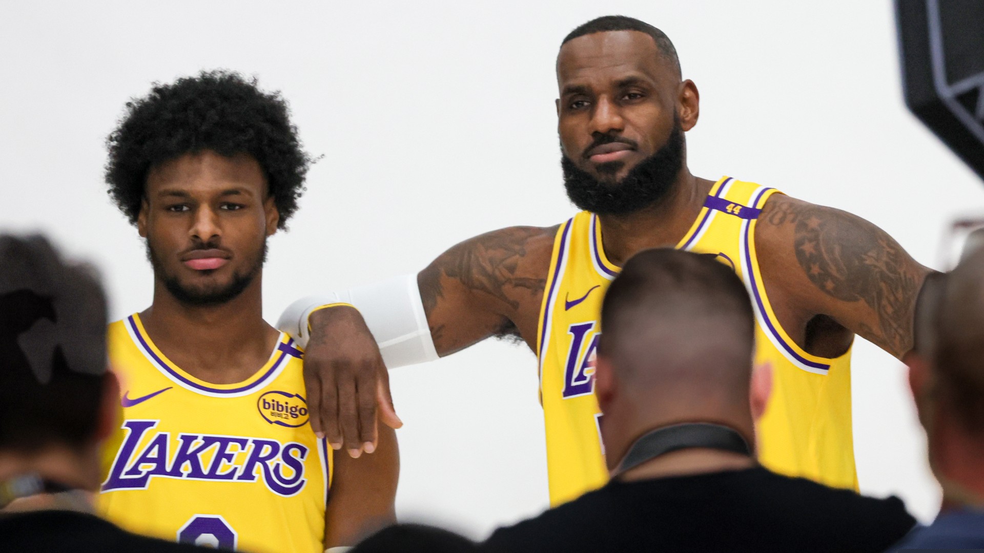 'He's a great f***ing kid' - LeBron's ranks Bronny his highlight of the season