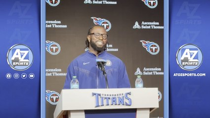 Titans TE Chig Okonkwo on the viral discussion of 100 men vs 1 gorilla: Titans edition