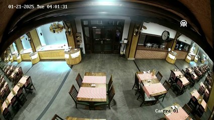 Kartalkaya'daki otel yangınının başlama anına ilişkin görüntüler ortaya çıktı