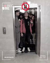 Trying and failing in finding a way to bend the weight restriction in a lift! 🤣