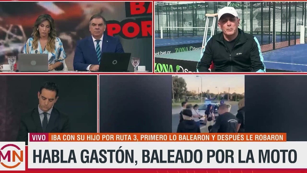 “Era una cacería”: un hombre fue baleado por motochorros en la Ruta 3 y se salvó de milagro