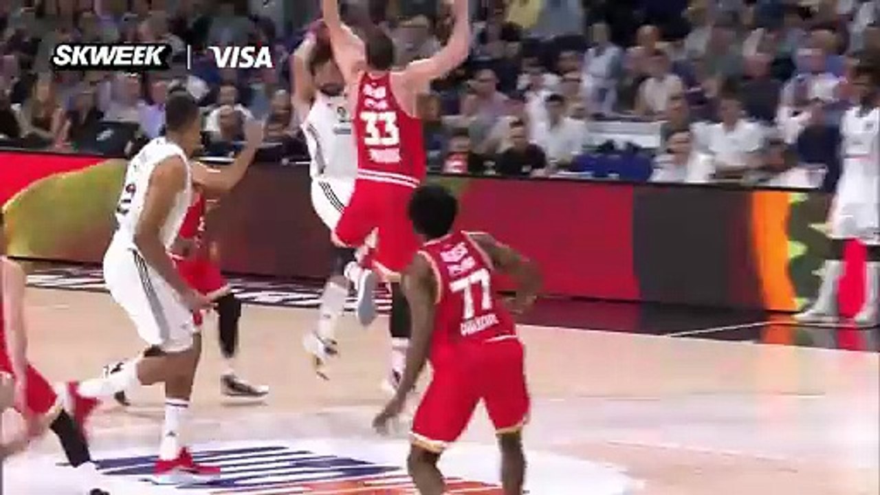 Le résumé de Real Madrid - Olympiakos -  Basket - Euroligue (H)