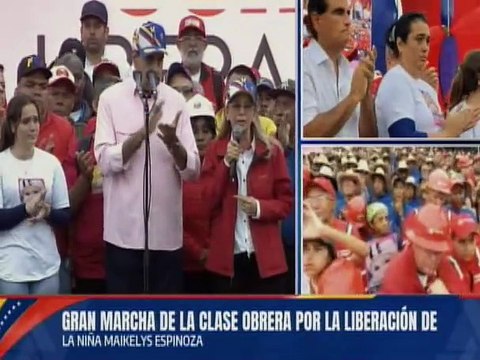Primera Dama Cilia Flores: El presidente Maduro hará todo lo posible por traer a Maikelys hasta su familia
