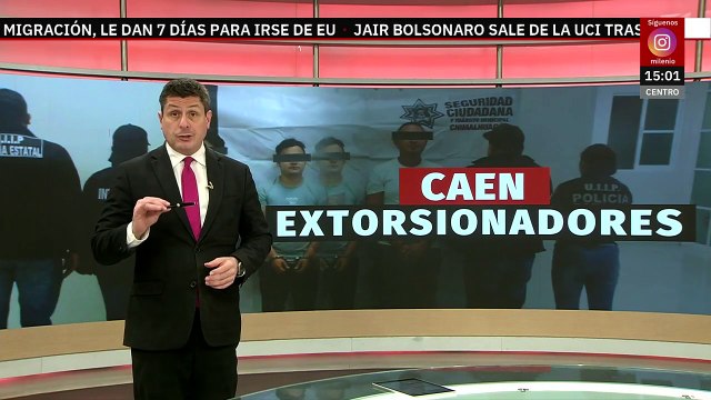 Detienen a tres extorsionadores en Chimalhuacán, Edomex