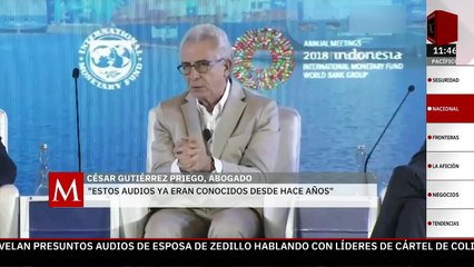 Audios son la primera evidencia del narcosexenio de Zedillo: César Gutiérrez Priego