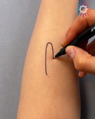 A tattoo that speaks from the heart 💘