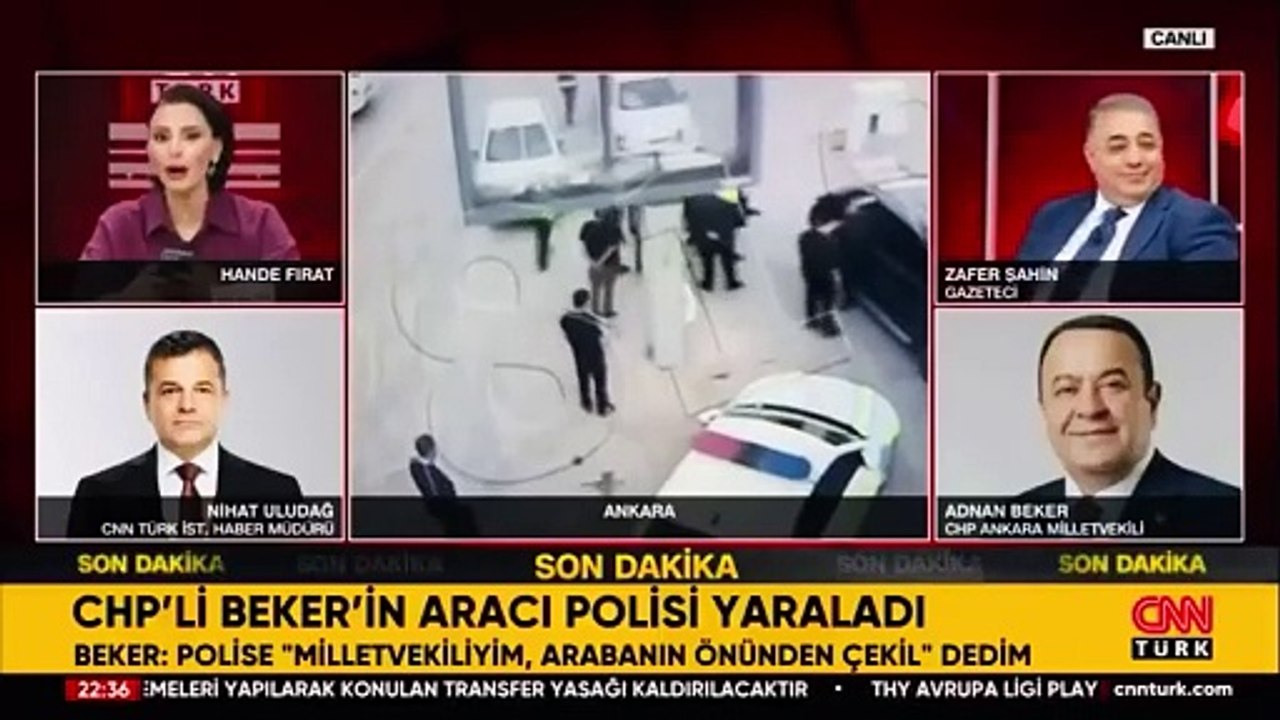 Hande Fırat ve Adnan Beker arasında tartışma