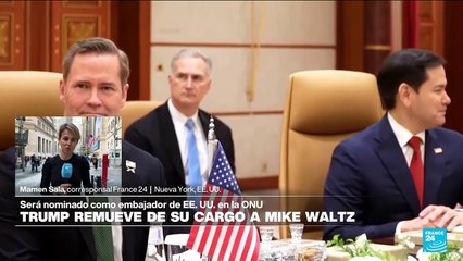 Informe desde Nueva York: Waltz es destituido de su cargo y nombrado embajador ante la ONU