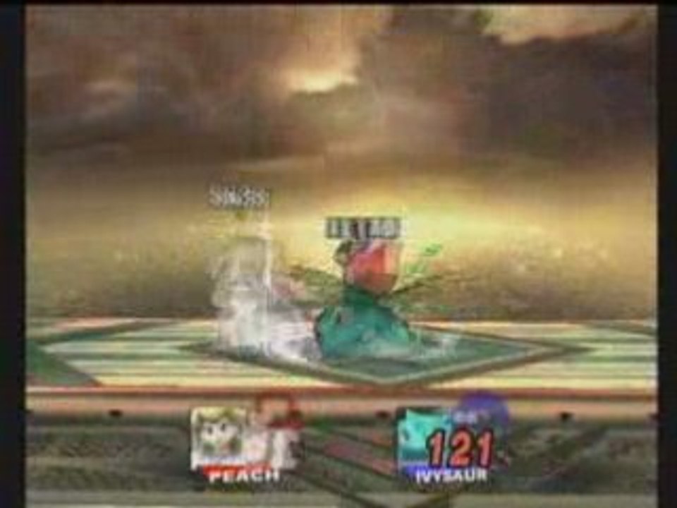Brawl SN3S (Peach) Vs Iliad (Pokemon Trainer)