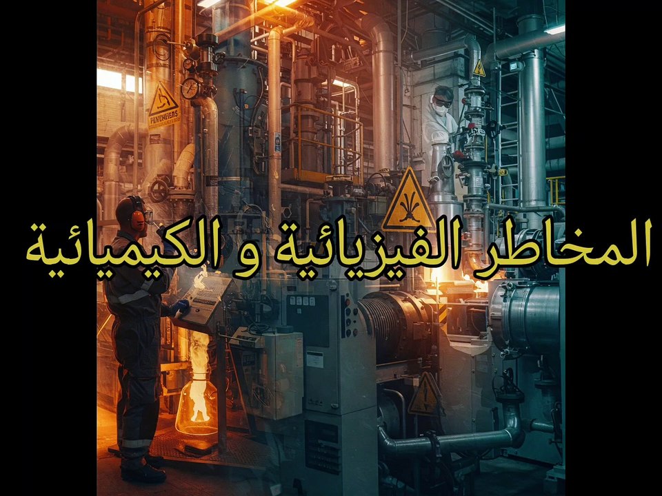 المخاطر الفيزيائية، الكيميائية، البيولوجية، الإرجونومية النفسية