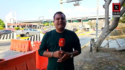 Turistas quedan varados en la caseta de Palo Blanco después de ser destrozada por normalistas
