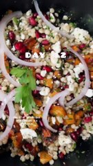 🎉 Festive Couscous Salad with Butternut Squash, Feta & Pomegranate | Easy & Healthy Holiday Recipe!