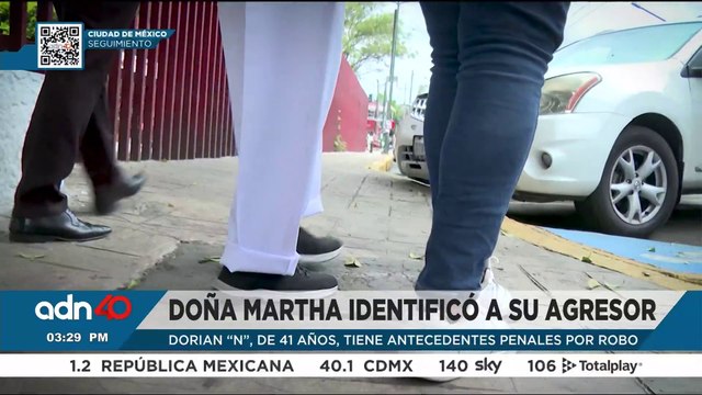 Doña Martha identificó a su agresor: exconvicto de 41 años con antecedentes por robo