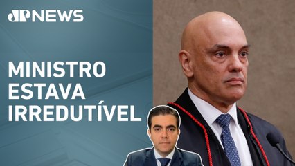Alexandre de Moraes mostra disposição sobre diminuir penas de executores dos atos do 8 de Janeiro