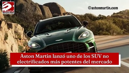 Lanza Aston Martin su nuevo modelo insignia, el DBX