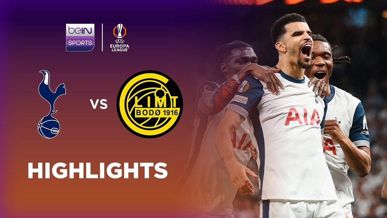 Tottenham Hotspur 3-1 Bodø/Glimt | Europa League 24/25 Match Highlights