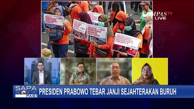 [FULL] Buka-bukaan Makna Prabowo Tebar Janji di Hari Buruh: Langkah Politik Siapkan 2029?