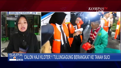 [FULL] Pantauan Terkini Keberangkatan Calon Haji dari Jakarta Timur dan Surabaya