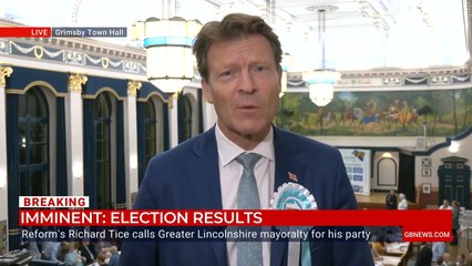 Richard Tice says Andrea Jenkyns will win Greater Lincolnshire mayoralty ‘hands down’ - WATCH