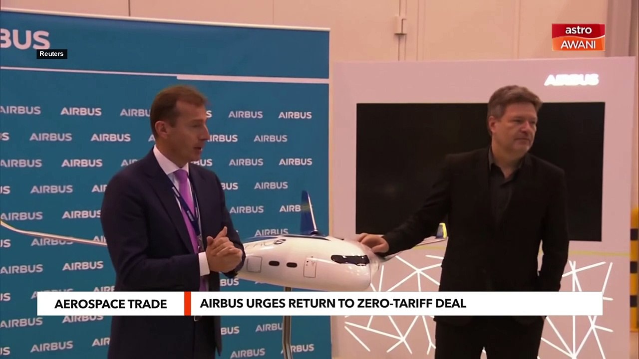 Airbus urges return to zero-tariff deal in aerospace trade