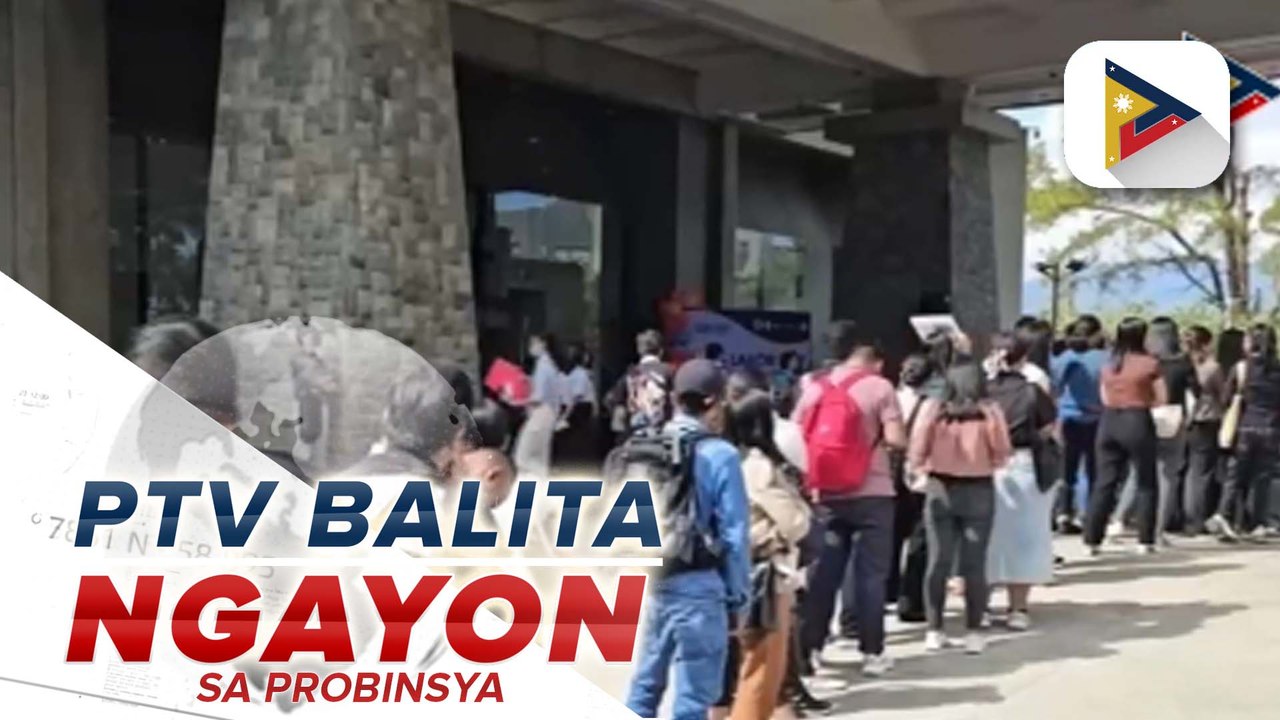 Labor Day job fair sa Baguio, pinilahan ng libo-libong job seeker