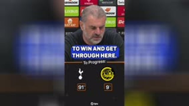 Postecoglou confident Spurs will 'get the job done' at difficult Bodo/Glimt