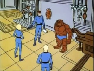 Fantasitc Four 01  Menace of the Mole Men, animation, ファンタスティック・フォー アニメーション