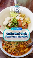 Sukhothai-Style Tom Yum Noodles