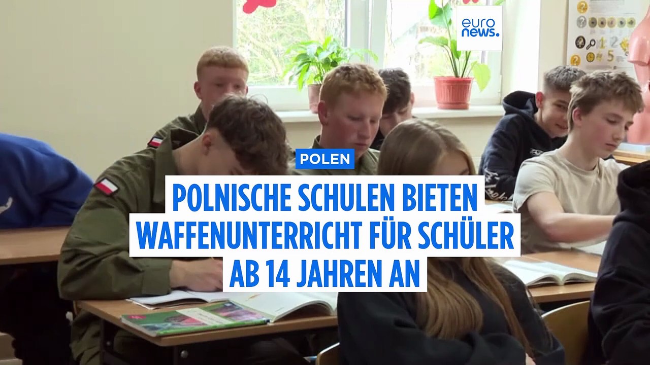 Polnische Schulen führen militärische Ausbildung für Schüler ab 14 Jahren ein