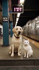 Waiting for the train