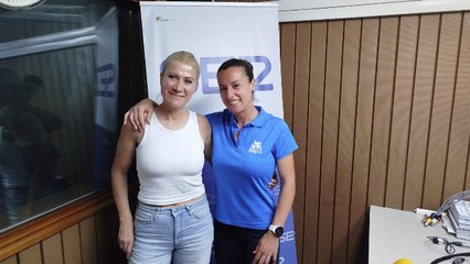 Mari Angeles Gabaldón e Irene Gil, del Trail Villena