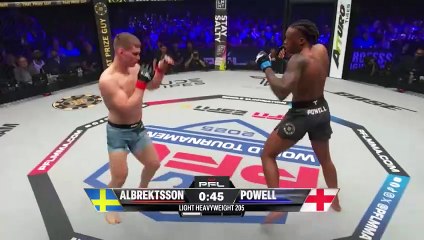 SIMEON POWELL VS KARL ALBREKTSSON HIGHLIGHTS