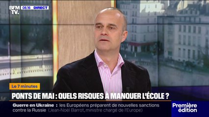 7 MINUTES POUR COMPRENDRE - Ponts de mai: quels sont les risques encourus par les parents en cas d'absentéisme à l'école?