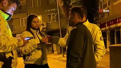 Bursa'da polisin zor anları